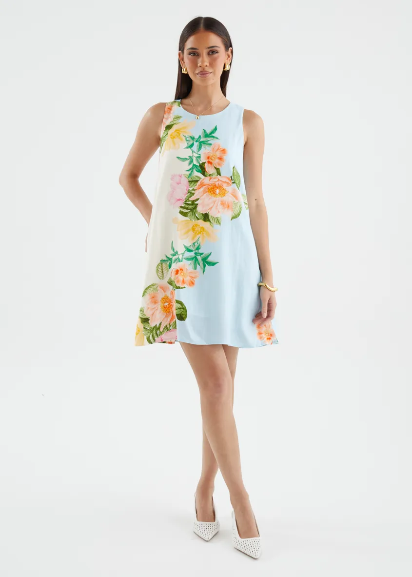 Bonnie Dress - Botanical Blue sold by Gingham & Heels product image thumbnail 5