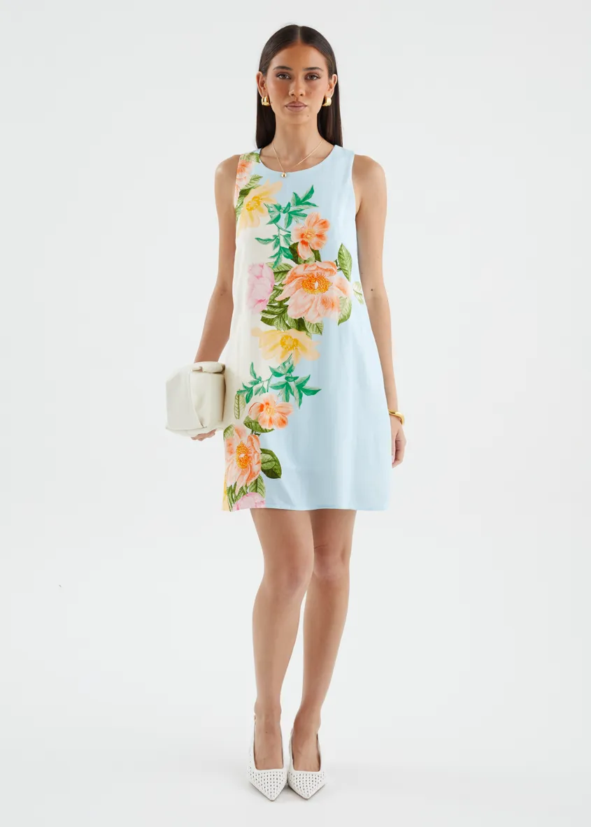 Bonnie Dress - Botanical Blue sold by Gingham & Heels product image thumbnail 2