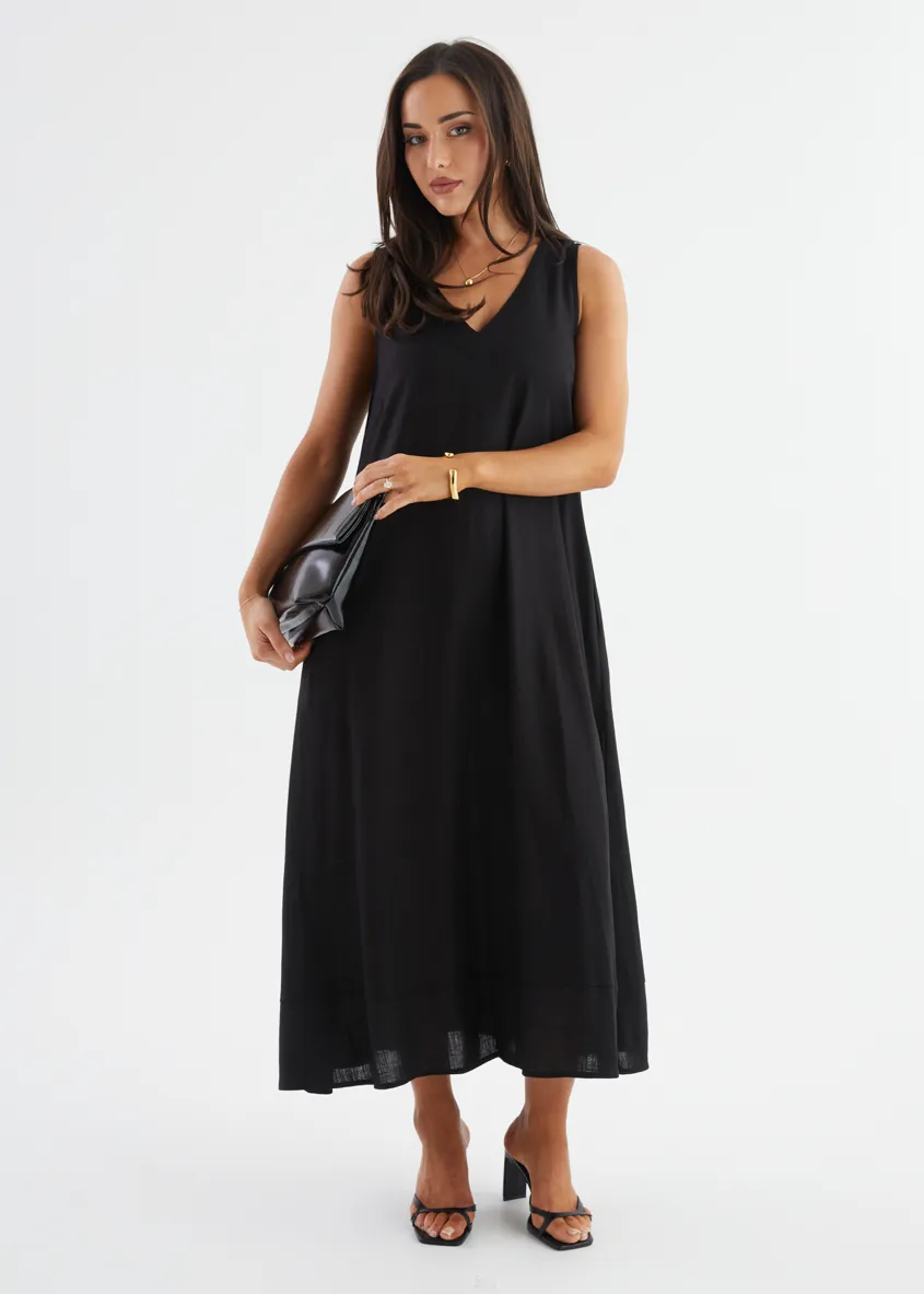 Ellie Maxi Dress - Black sold by Gingham & Heels product image thumbnail 2