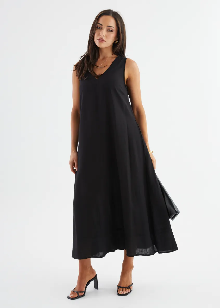Ellie Maxi Dress - Black sold by Gingham & Heels product image thumbnail 5