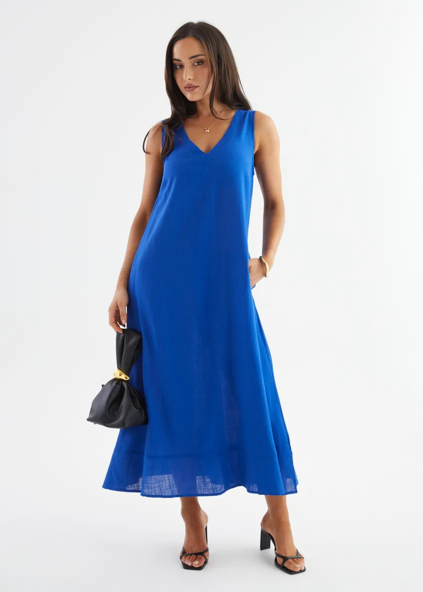 Ellie Maxi Dress - Royal Blue sold by Gingham & Heels product image thumbnail 2