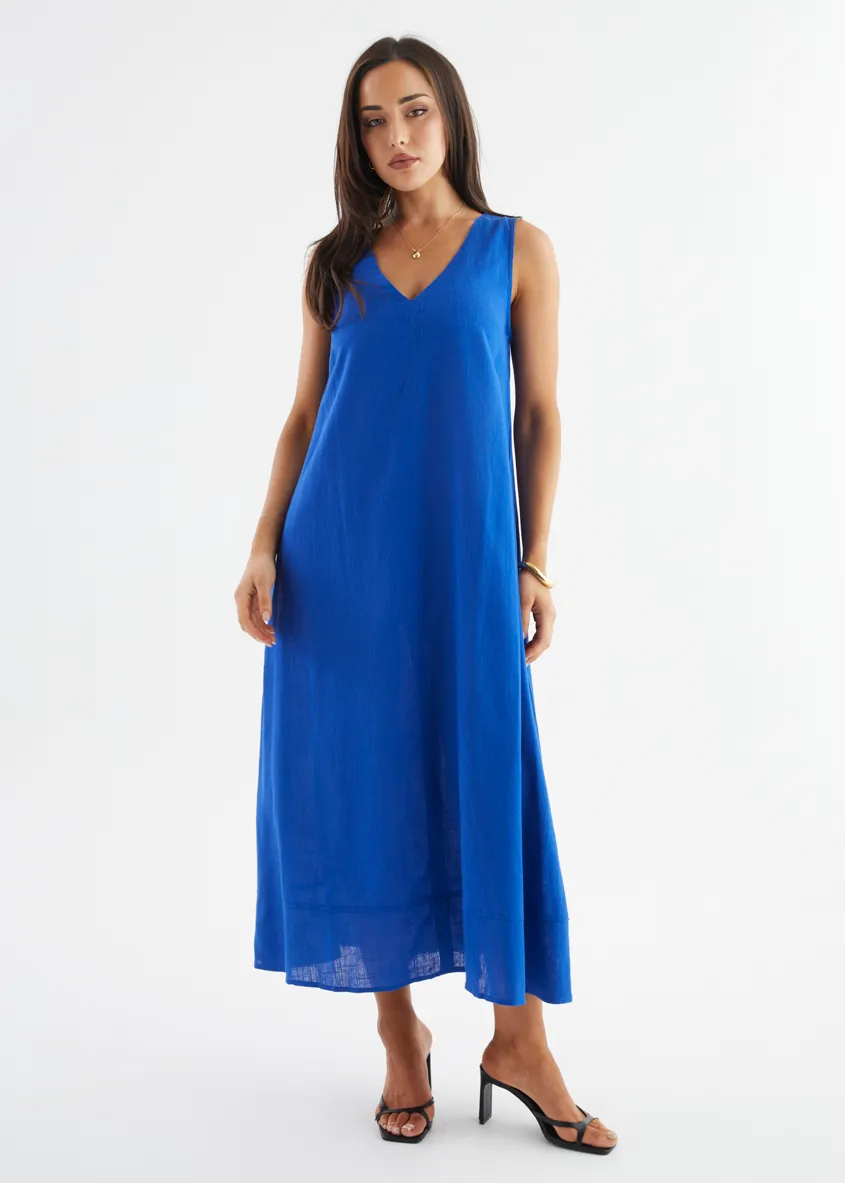 Ellie Maxi Dress - Royal Blue sold by Gingham & Heels product image thumbnail 5
