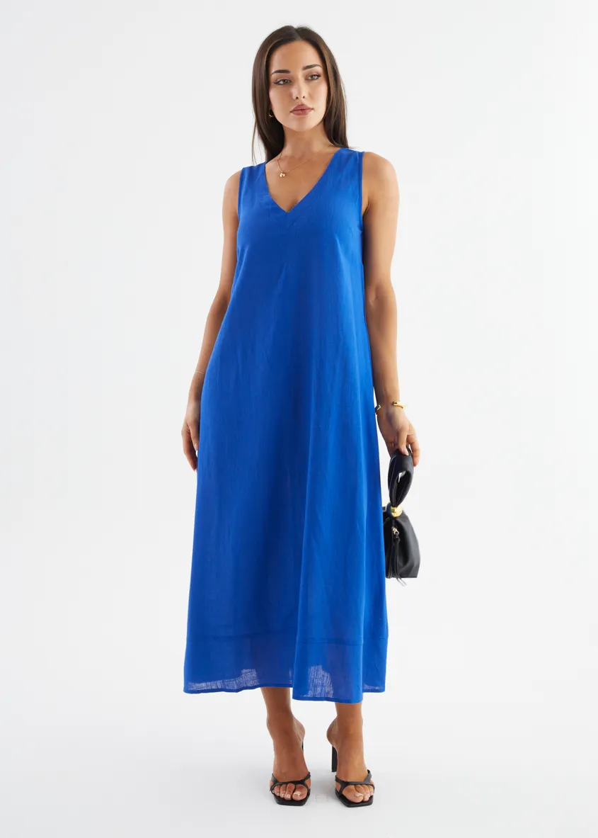 Ellie Maxi Dress - Royal Blue sold by Gingham & Heels product image thumbnail 4