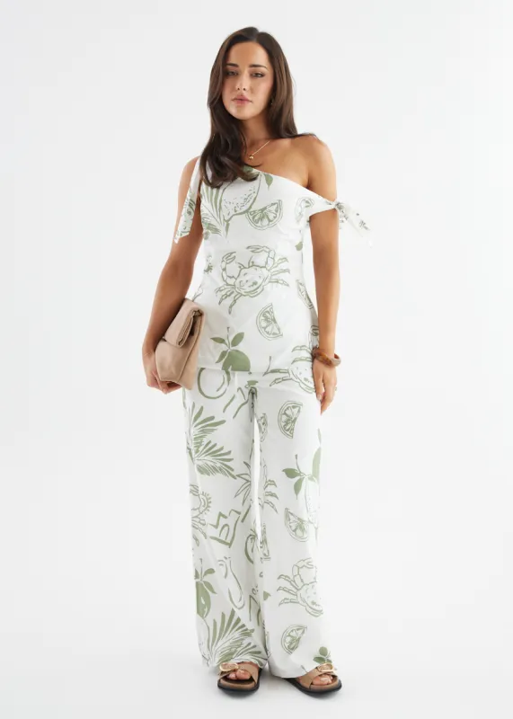 Vacay Set - Sage Abstract sold by Gingham & Heels