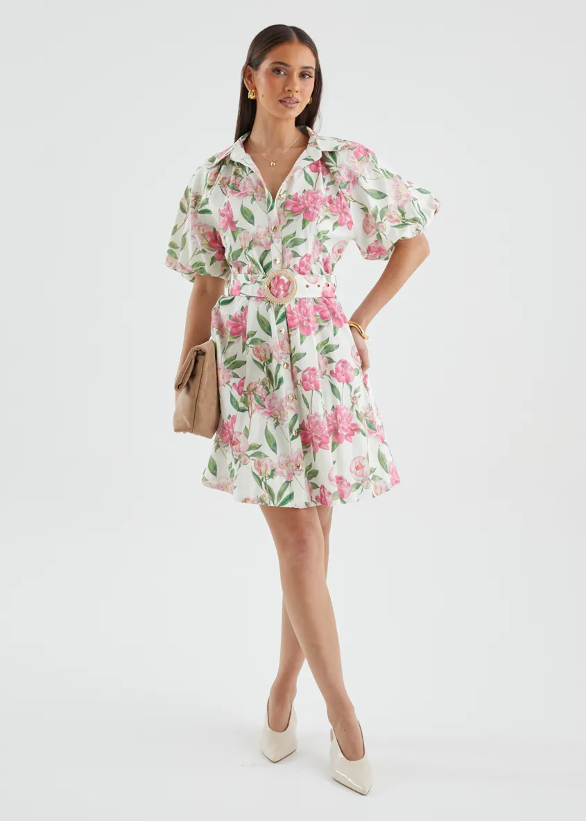 Charlston Dress - Pink Peony sold by Gingham & Heels product image thumbnail 2