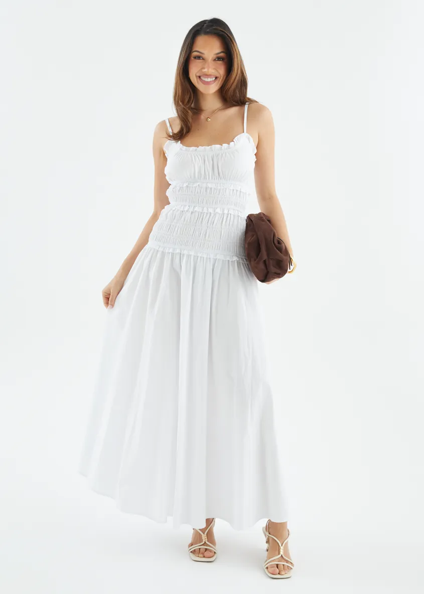 Rihana Maxi Dress - Off White sold by Gingham & Heels product image thumbnail 2