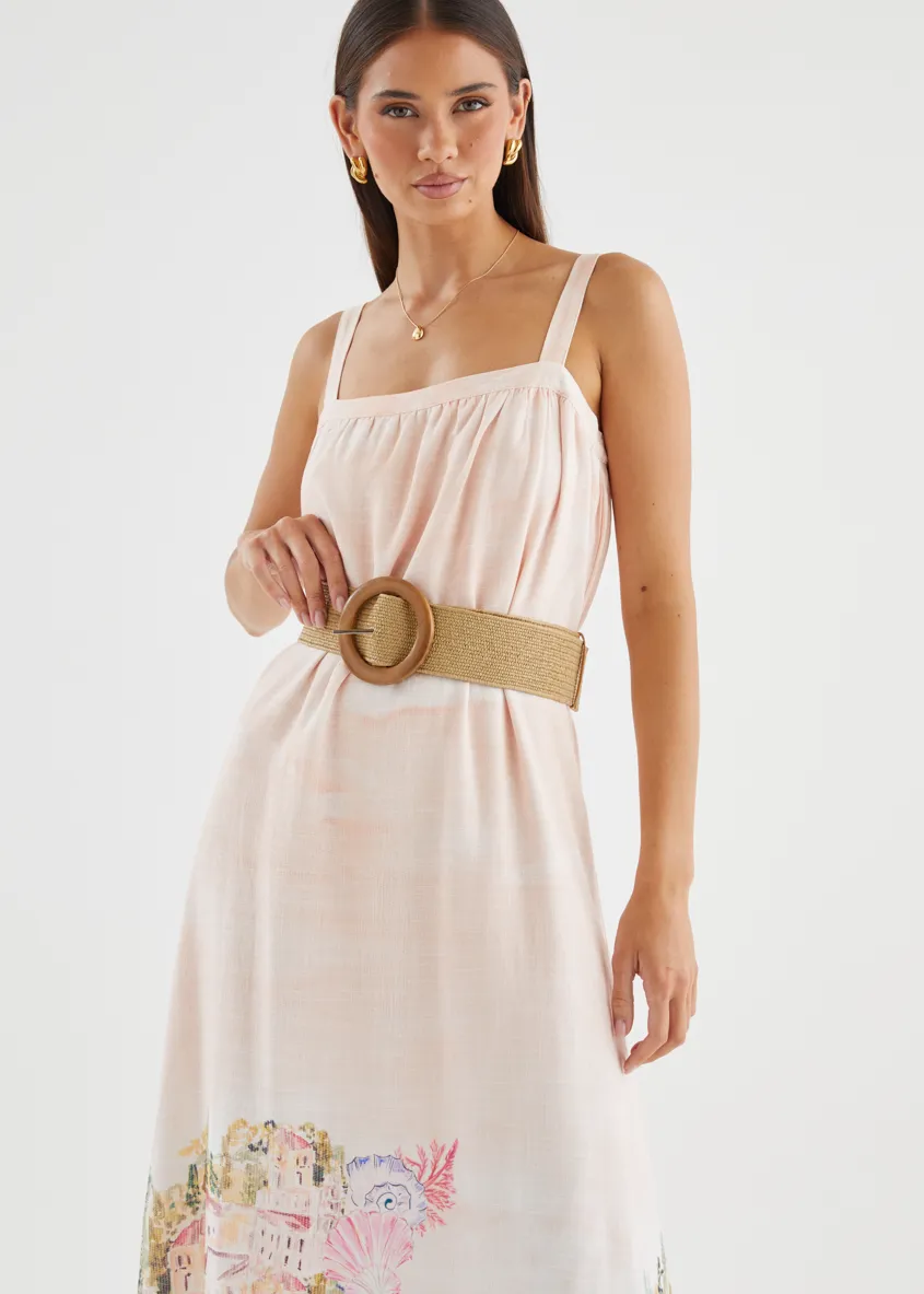 Lynsie Maxi Dress - Luciana Pink sold by Gingham & Heels product image thumbnail 3