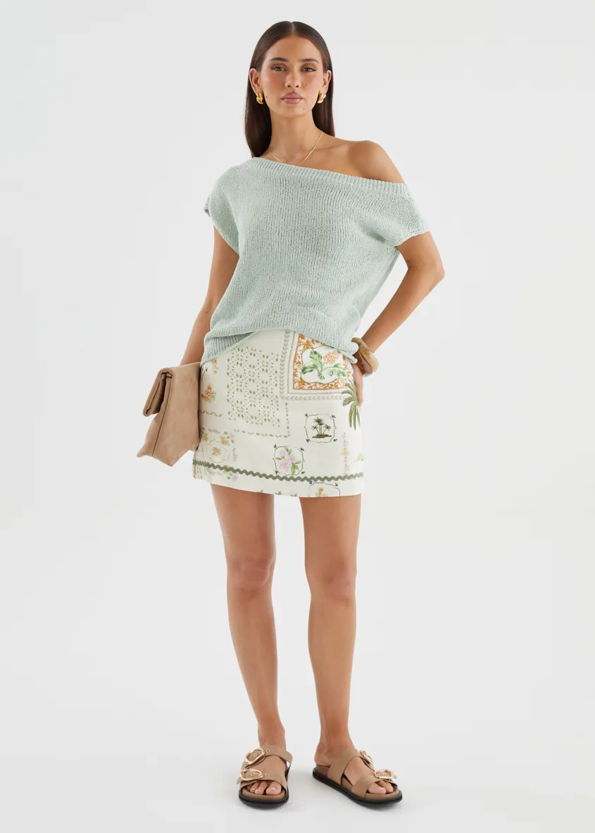 Anyah Skirt - Adelene sold by Gingham & Heels product image thumbnail 3