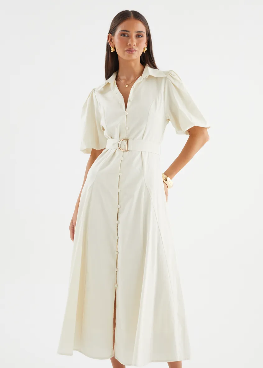 Emerson Maxi Dress - Off White sold by Gingham & Heels product image thumbnail 3