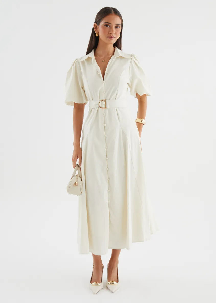 Emerson Maxi Dress - Off White sold by Gingham & Heels product image thumbnail 2