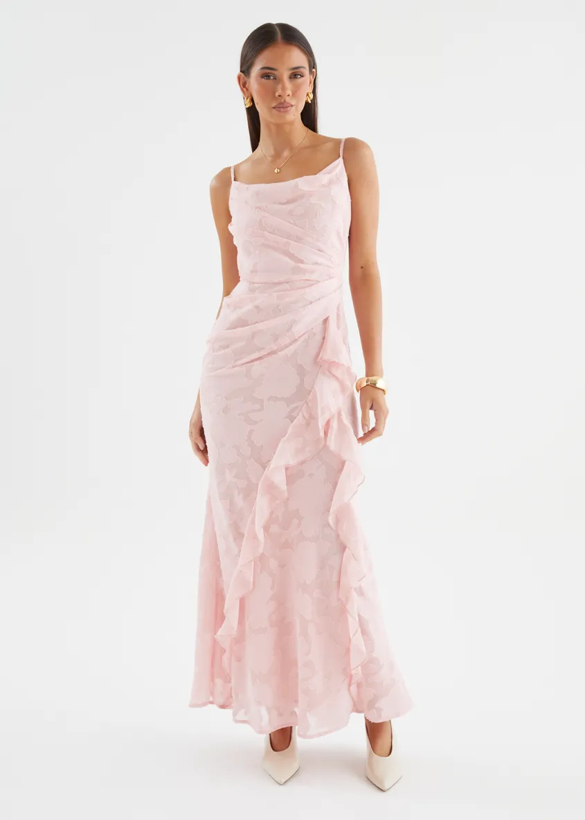 Annalisa Maxi Dress - Blush sold by Gingham & Heels product image thumbnail 4