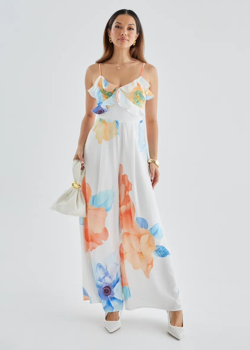 Jessika Pantsuit - Orange Blossom sold by Gingham & Heels product image thumbnail 3