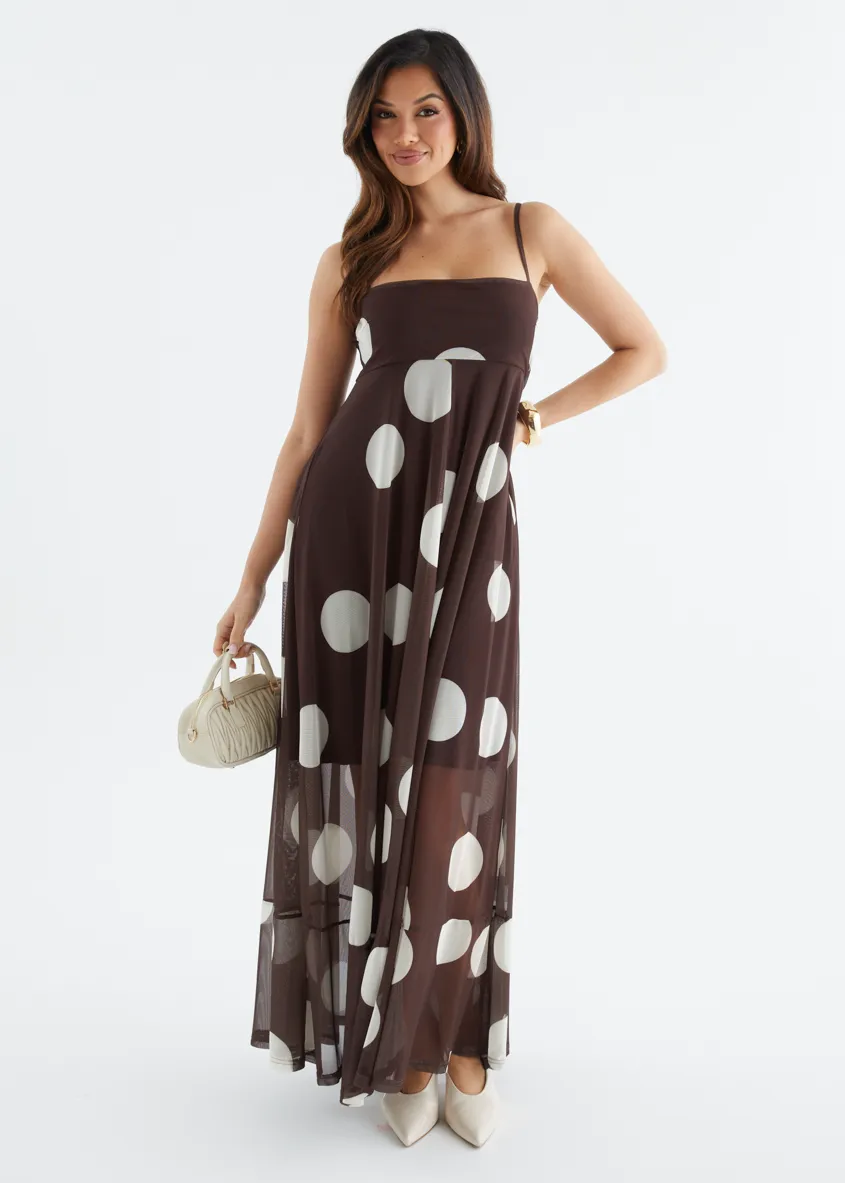 Lutana Maxi Dress - Cocoa Spot sold by Gingham & Heels product image thumbnail 2