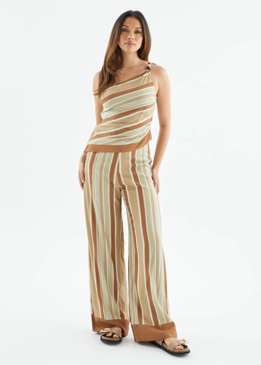 Geneva Set - Khaki Stripe sold by Gingham & Heels product image thumbnail 5