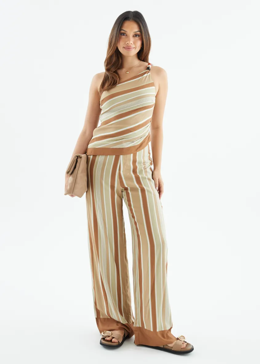 Geneva Set - Khaki Stripe sold by Gingham & Heels product image thumbnail 4