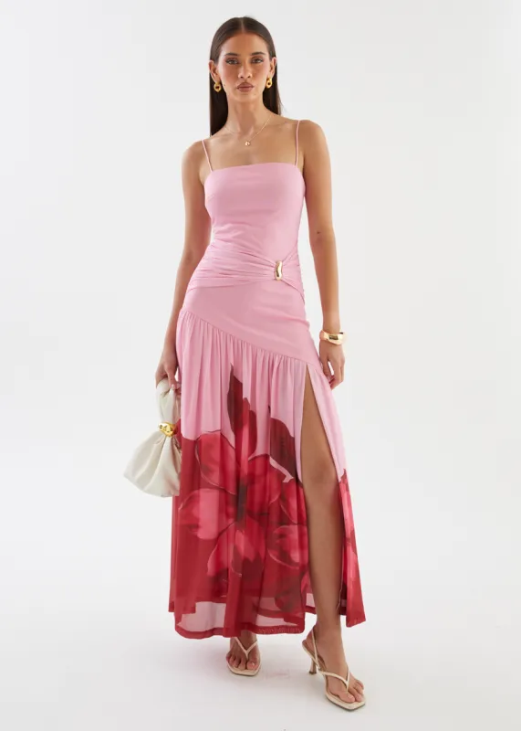 Darlia Maxi Dress - Ruby Floral sold by Gingham & Heels