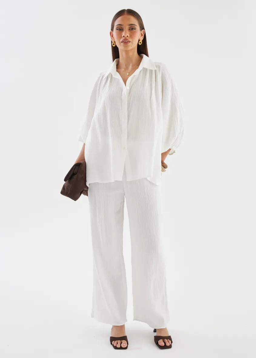 Monty Pants - Off White sold by Gingham & Heels product image thumbnail 2