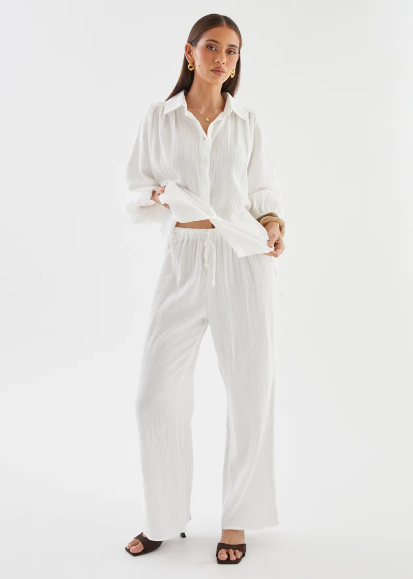 Monty Pants - Off White sold by Gingham & Heels
