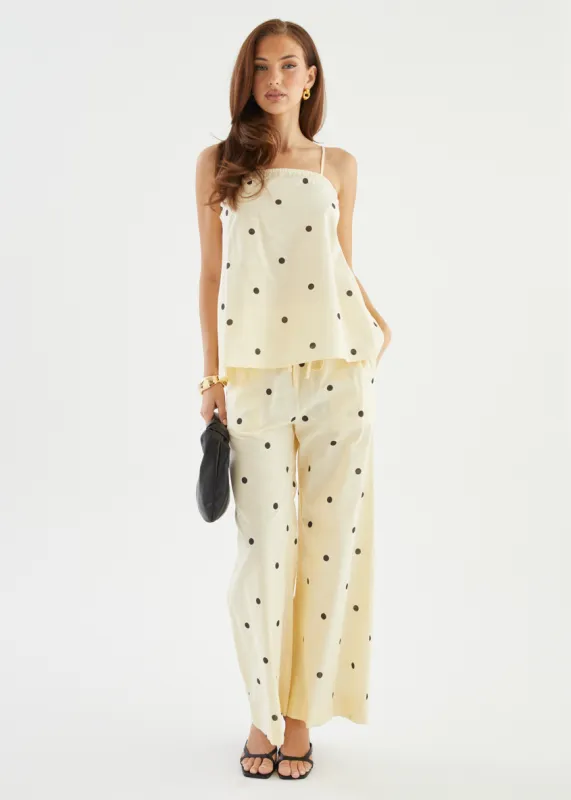 Bryant Cami - Butter Polka sold by Gingham & Heels
