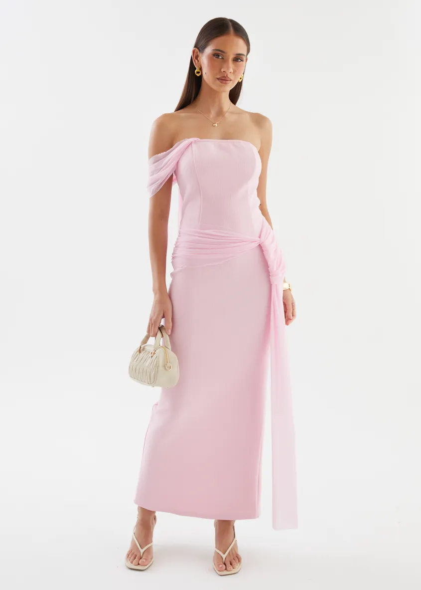 Marseille Maxi Dress - Pink sold by Gingham & Heels