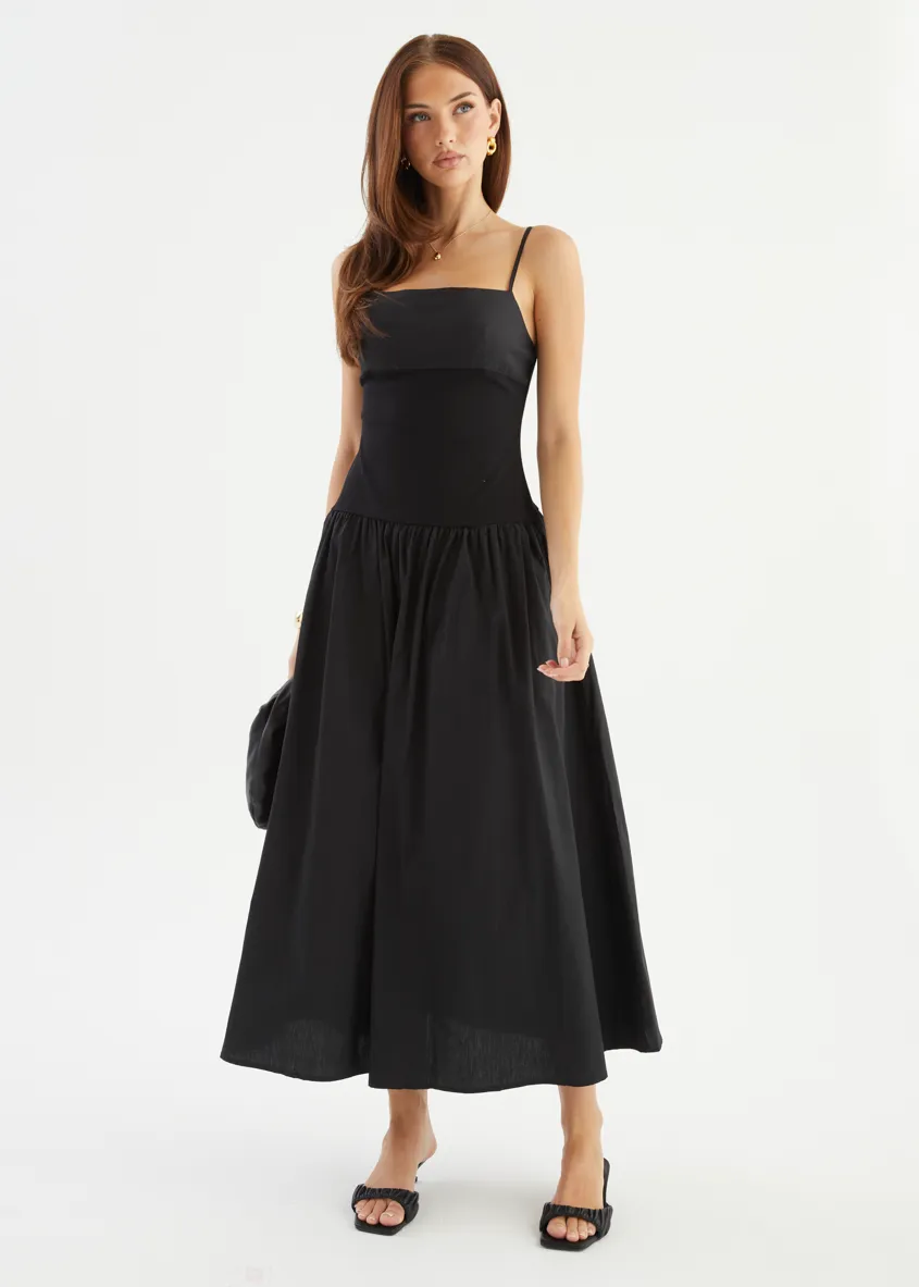 Estelle Maxi Dress - Black sold by Gingham & Heels product image thumbnail 2