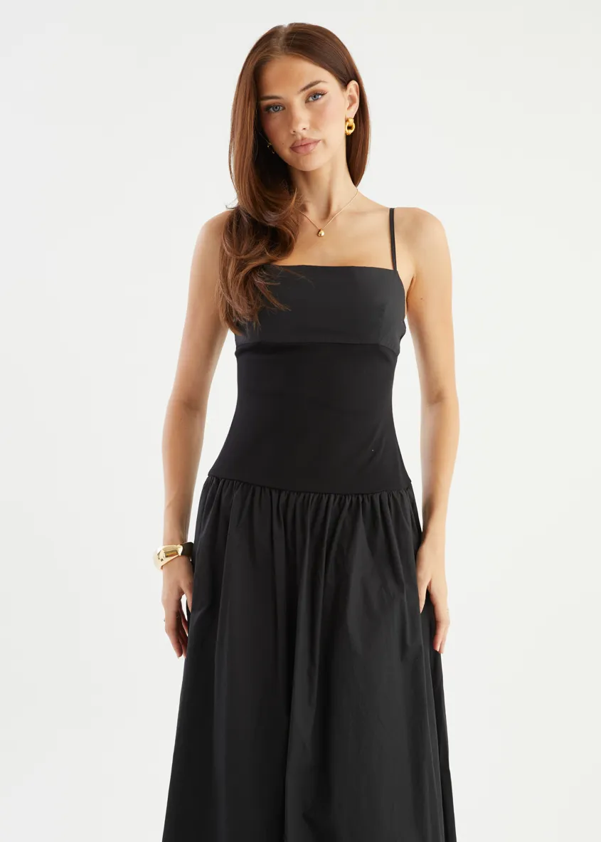 Estelle Maxi Dress - Black sold by Gingham & Heels product image thumbnail 3