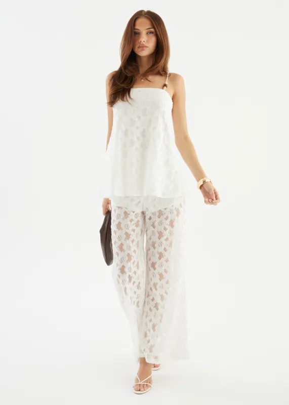 Rosangela Set - White Lace sold by Gingham & Heels