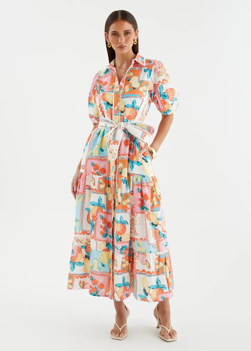 Acer Maxi Dress - Tropical Tile sold by Gingham & Heels product image thumbnail 4