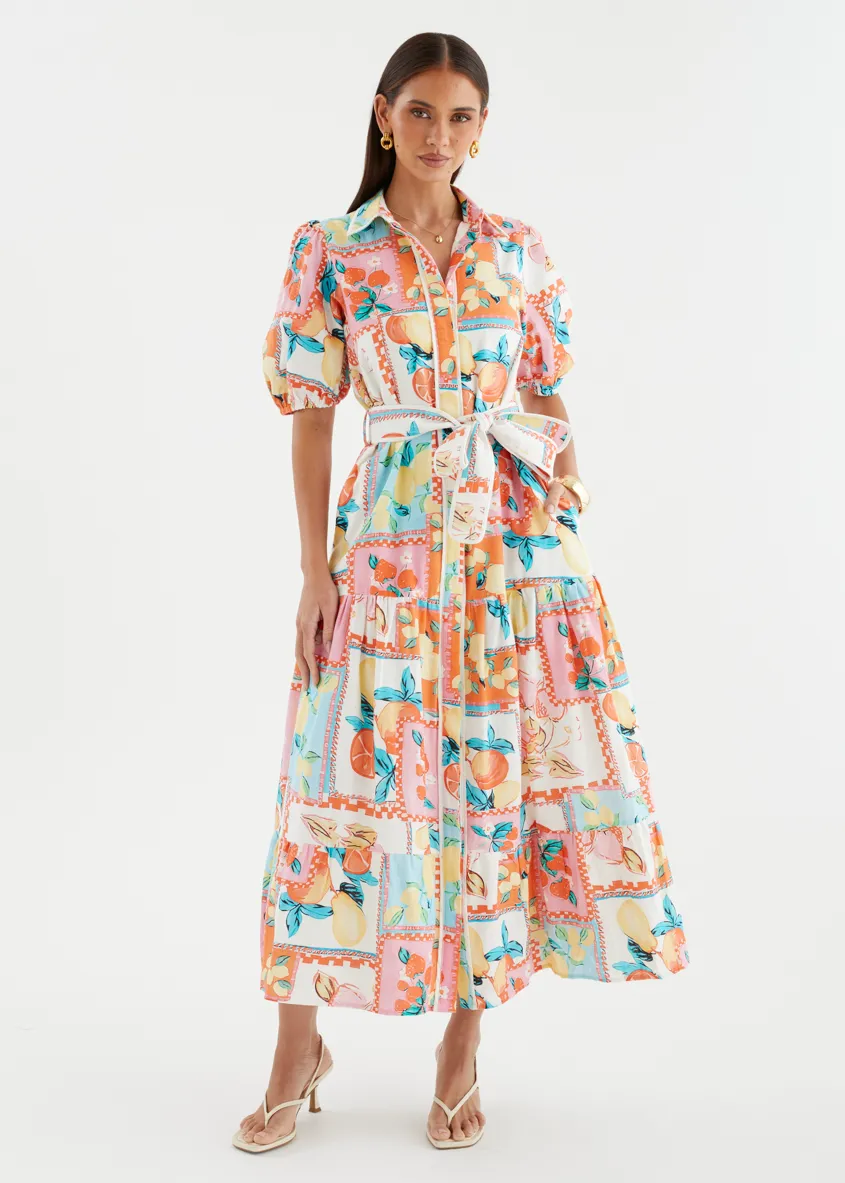 Acer Maxi Dress - Tropical Tile sold by Gingham & Heels product image thumbnail 2