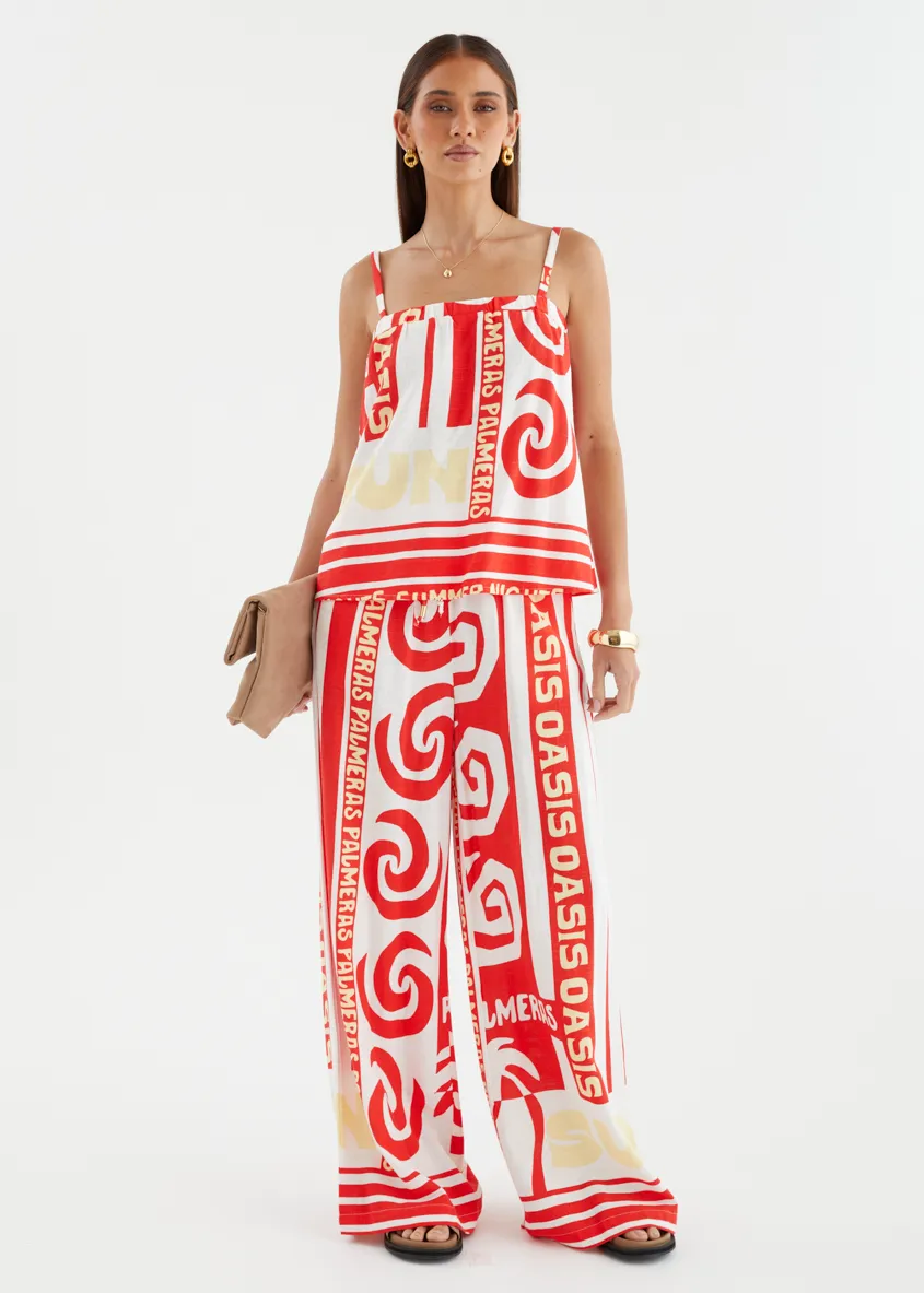 Patricia Cami - Palmeras sold by Gingham & Heels product image thumbnail 2