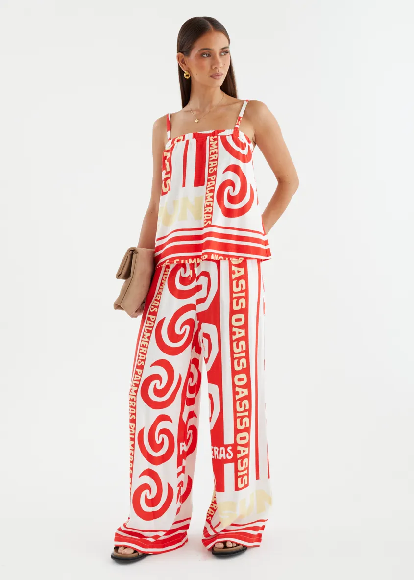 Patricia Cami - Palmeras sold by Gingham & Heels product image thumbnail 4