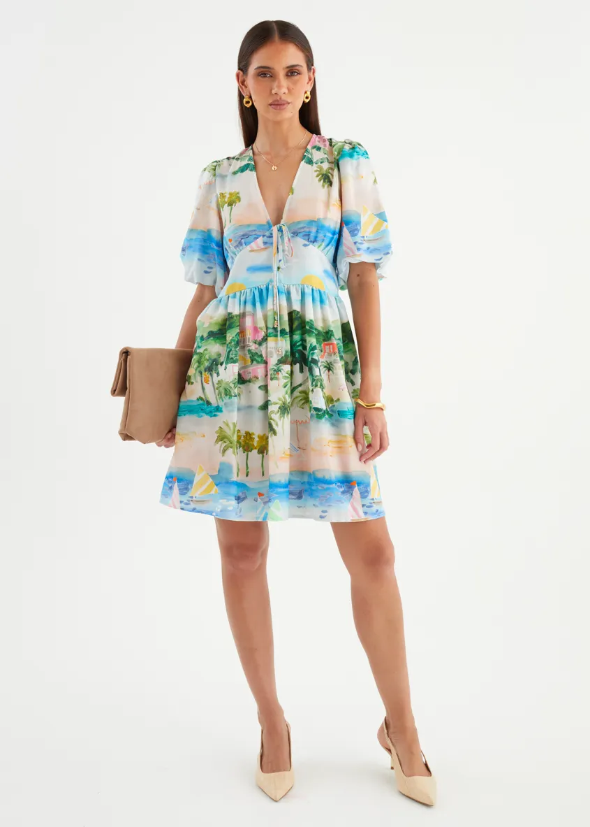 Amatia Dress - Tropical Coast sold by Gingham & Heels product image thumbnail 2