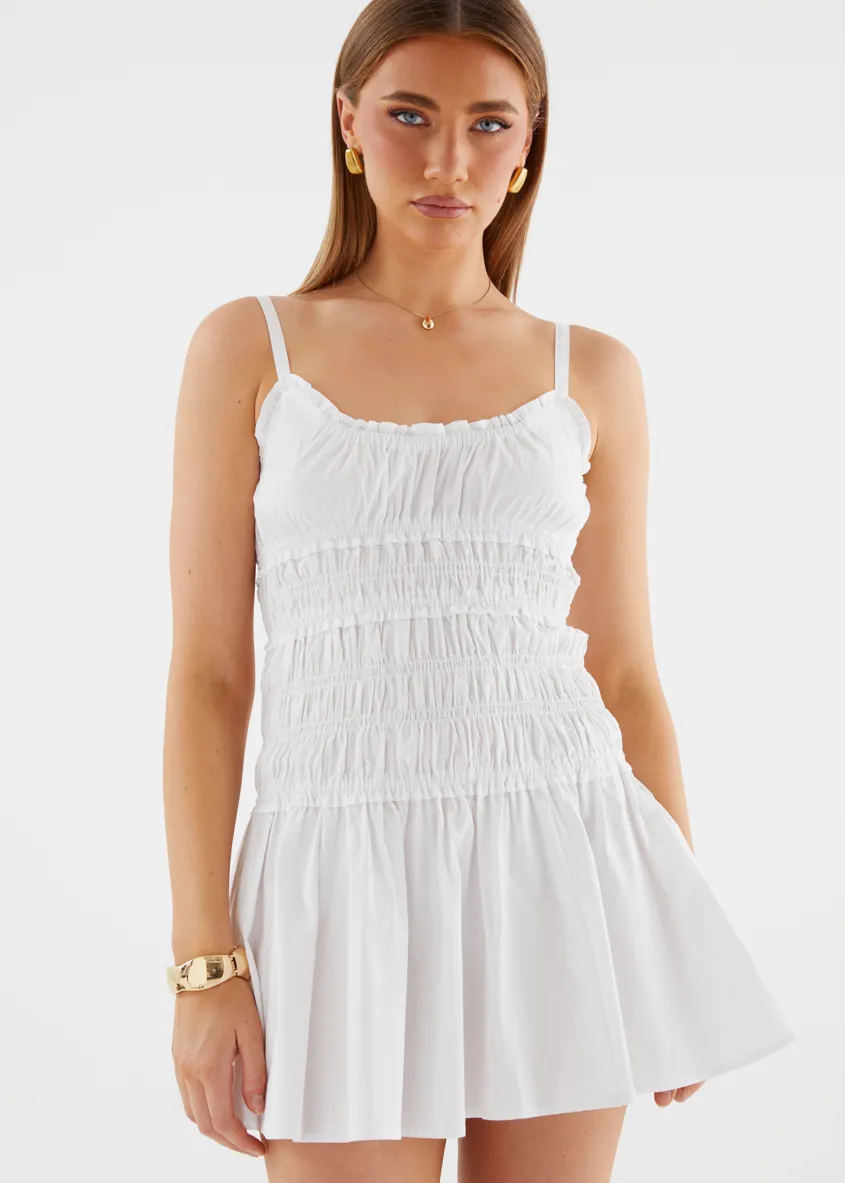 Gwyneira Dress - White sold by Gingham & Heels product image thumbnail 3