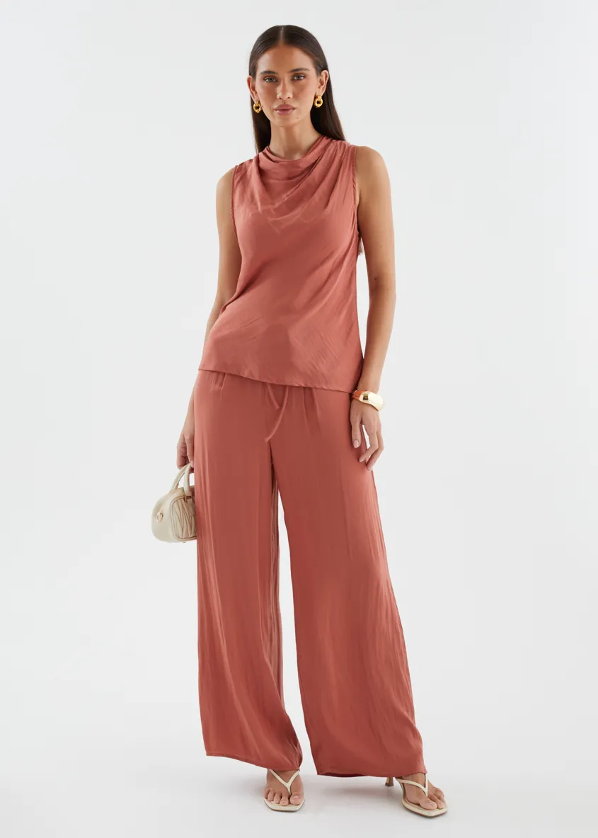 Tiah Top - Terracotta sold by Gingham & Heels product image thumbnail 4