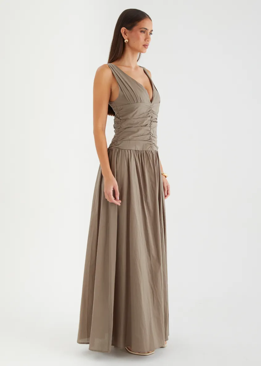 Jenelle Maxi Dress - Khaki sold by Gingham & Heels product image thumbnail 5