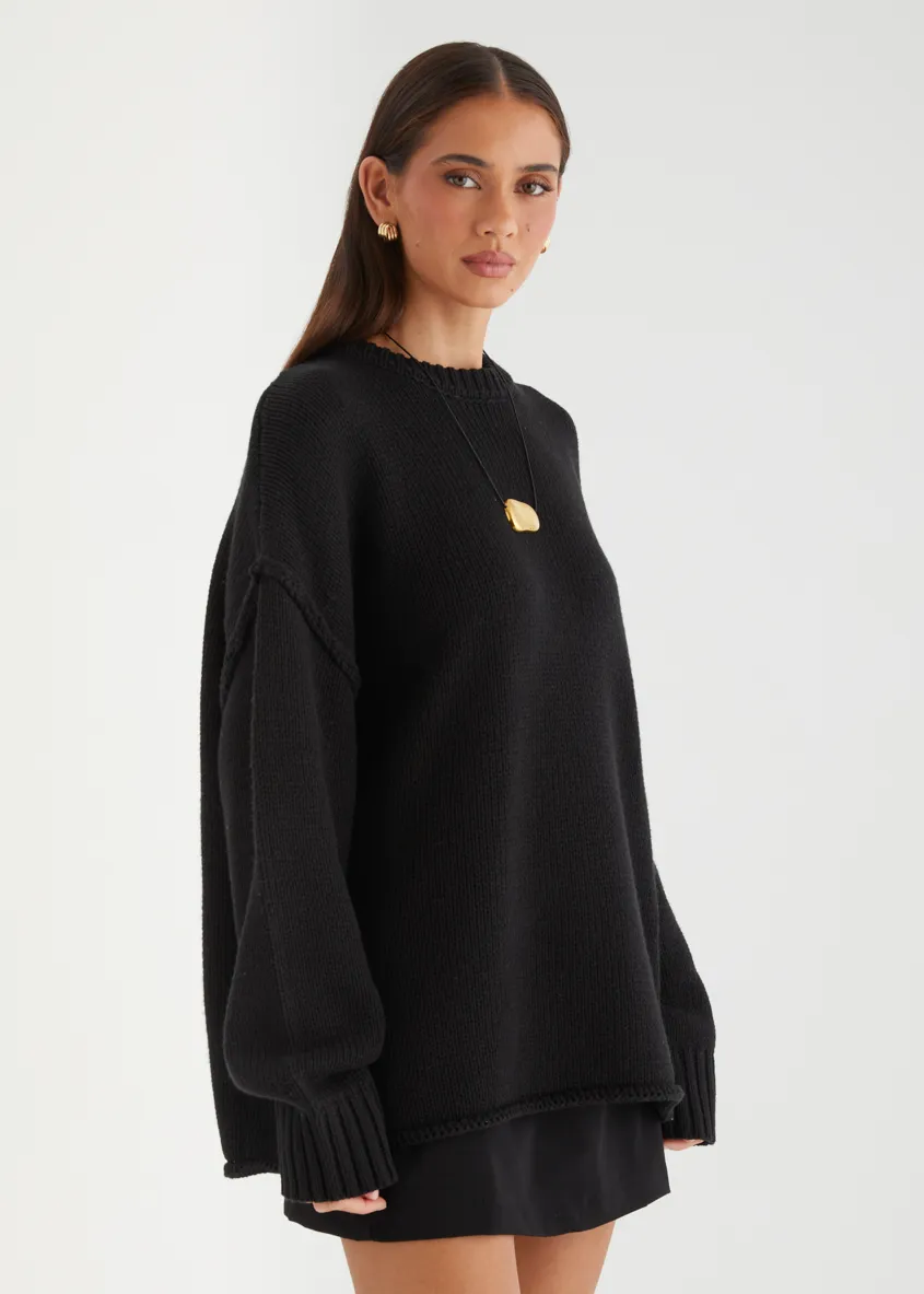 Prestin Sweater - Black sold by Gingham & Heels product image thumbnail 5
