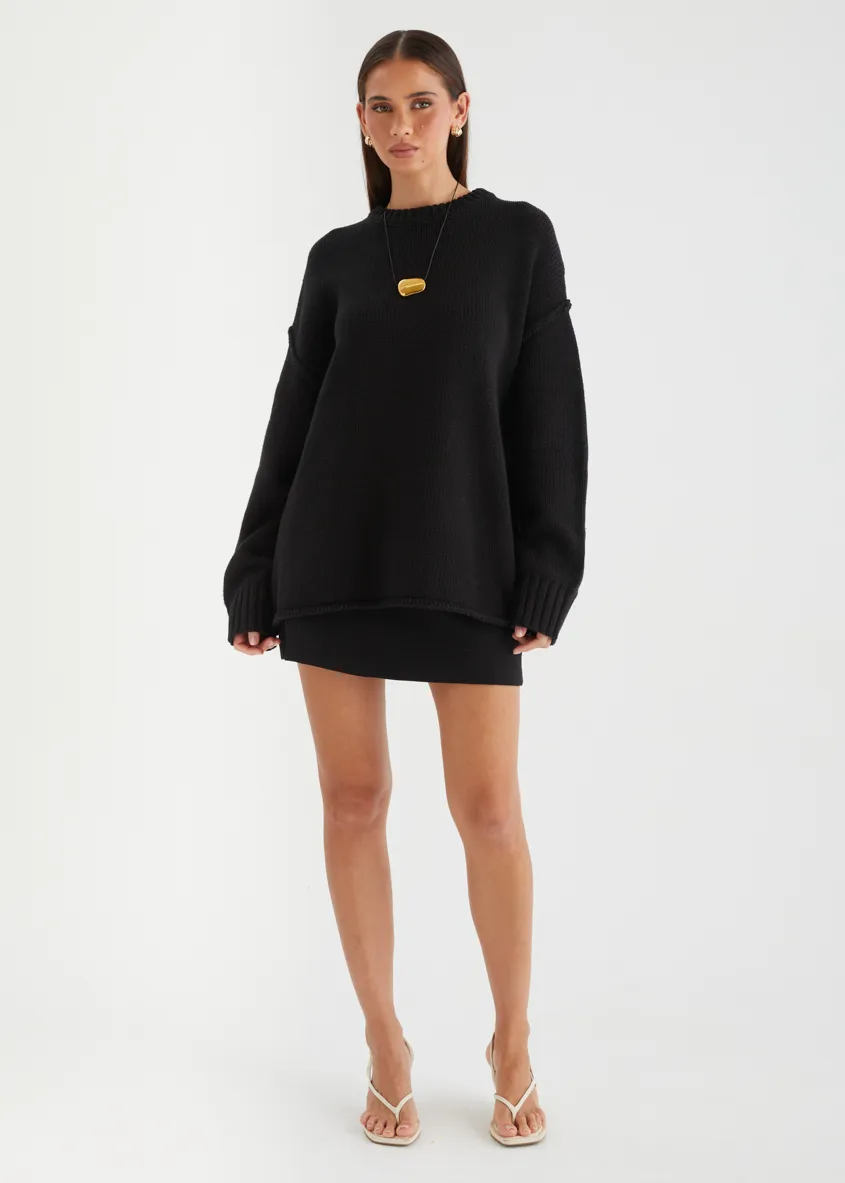 Prestin Sweater - Black sold by Gingham & Heels product image thumbnail 2