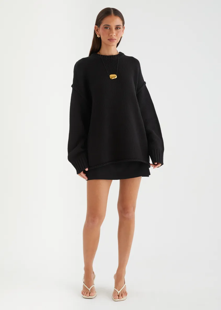 Prestin Sweater - Black sold by Gingham & Heels product image thumbnail 4