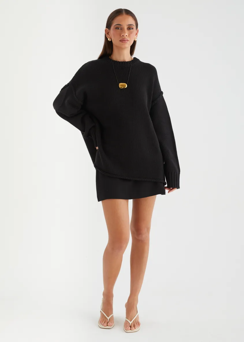 Prestin Sweater - Black sold by Gingham & Heels product image thumbnail 3