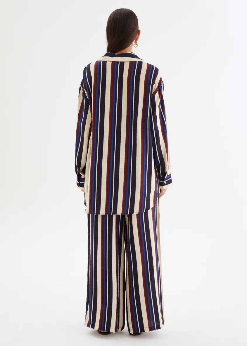 Morrison Pants - Midnight Stripe sold by Gingham & Heels product image thumbnail 5