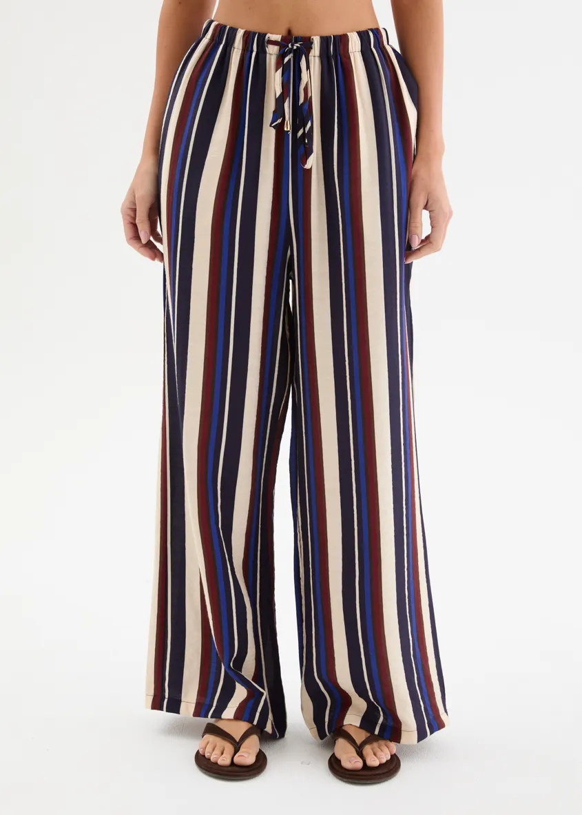 Morrison Pants - Midnight Stripe sold by Gingham & Heels product image thumbnail 2