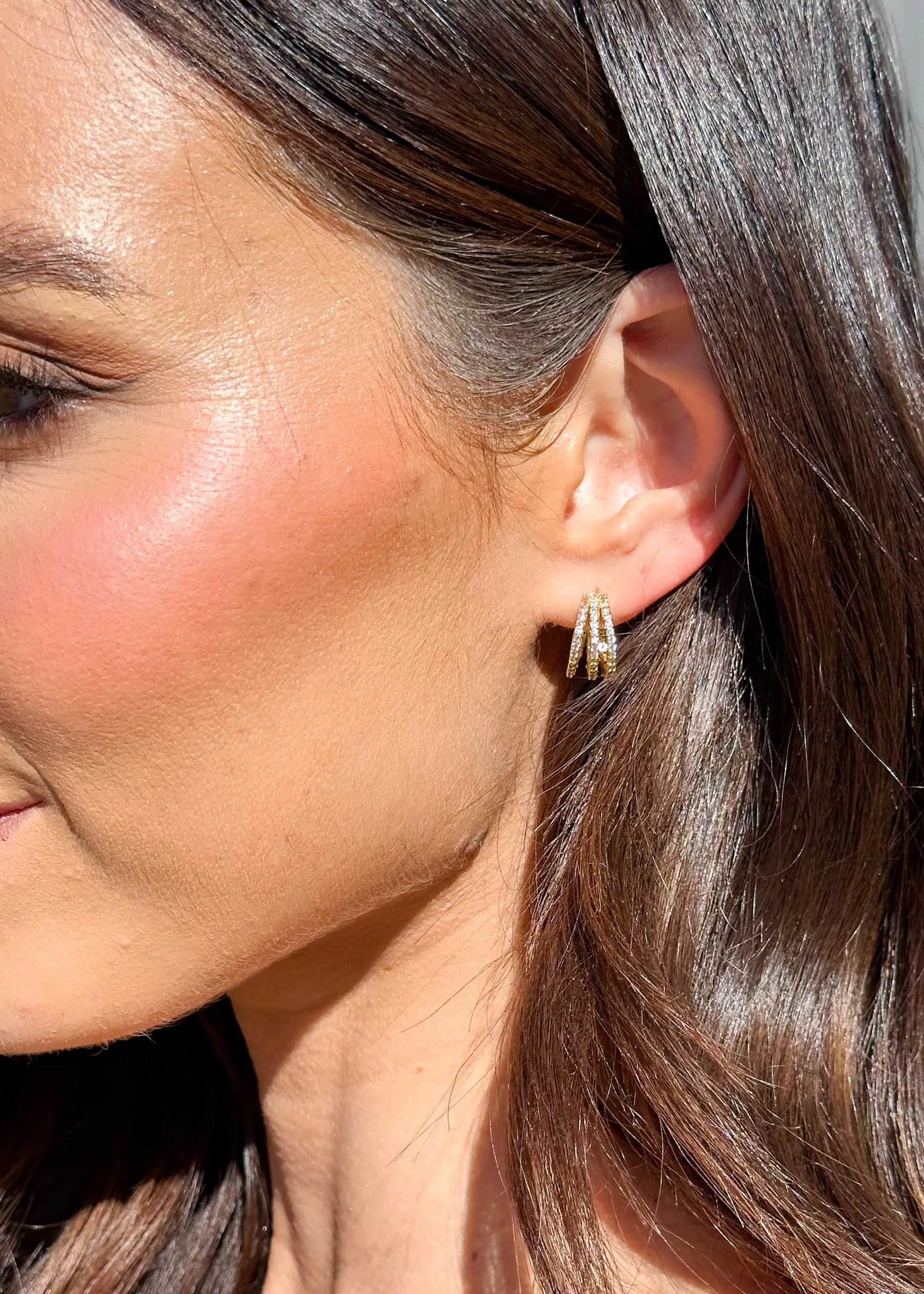 Everia Huggies - Gold sold by Gingham & Heels product image thumbnail 3