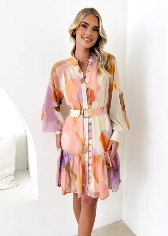 Daria Dress - Lilac Calypso sold by Gingham & Heels