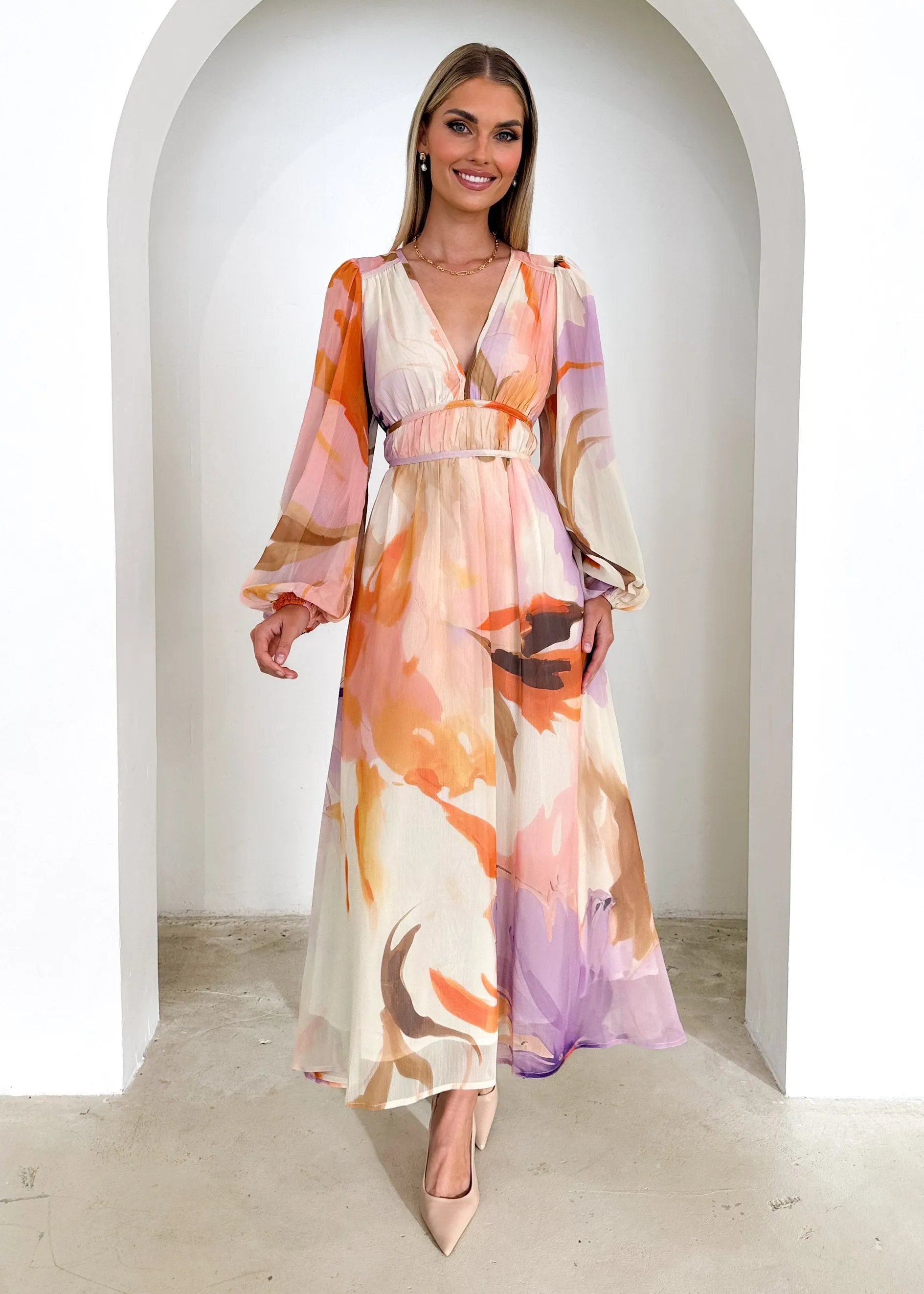 Adah Maxi Dress - Lilac Calypso sold by Gingham & Heels product image thumbnail 5