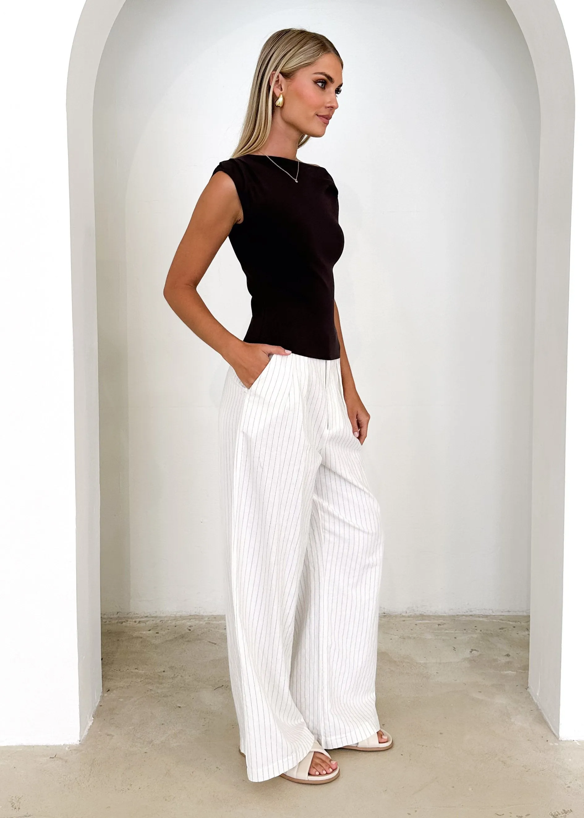 Zellta Knit Top - Charcoal sold by Gingham & Heels product image thumbnail 4