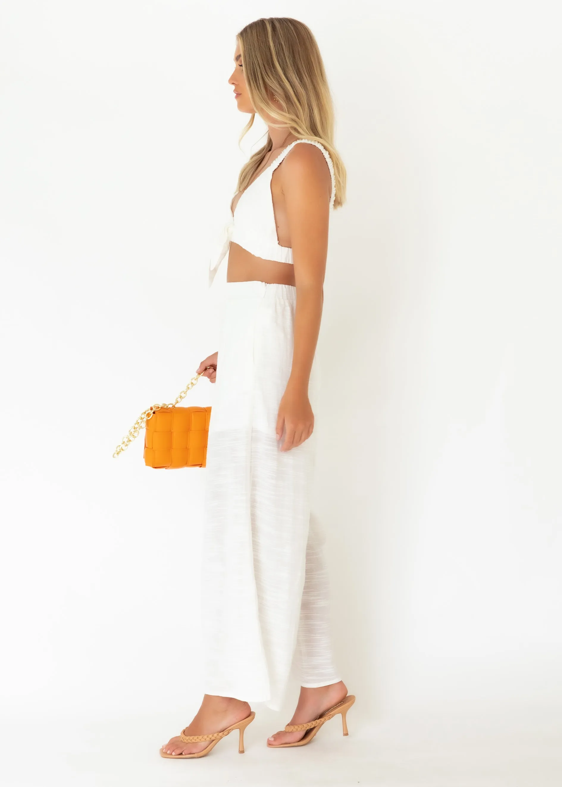 Klein Crop - Off White sold by Gingham & Heels product image thumbnail 5