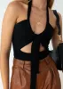 Loose Ends Bodysuit - Black sold by Gingham & Heels