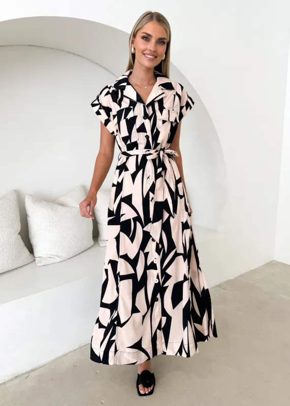 Drew Maxi Dress - Chantico sold by Gingham & Heels