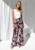 Avianna Pants - Chocolate Botanica sold by Gingham & Heels