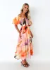 Vellora Midi Dress - Lilac Calpyso sold by Gingham & Heels